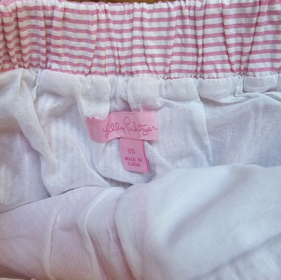 Lilly Pulitzer seersucker skirt - Picture 2 of 3